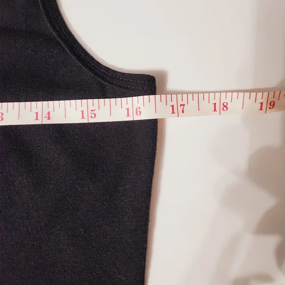 Disney Black Minnie Mouse Vneck Tank Top - Picture 7 of 11